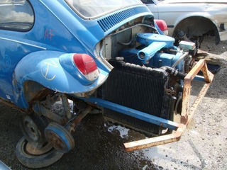 Illustration for article titled Pinto-Engined Baja Bug Couldn't Hide In The Desert Forever